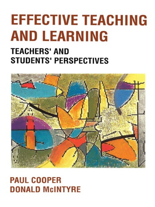 Title details for Effective Teaching and Learning by Paul Cooper - Available